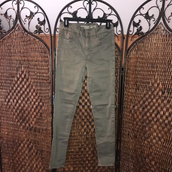 American Eagle Outfitters Denim - American Eagle grey hi-rise jeggings